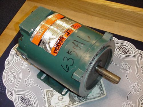 Reliance AC Motor S2000 1/3 HP, 1725 RPM, 208-230/460, 3 Phase, P56H3119R, NEW!