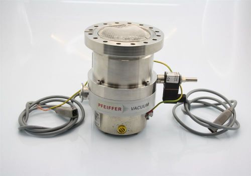 Pfeiffer TMU260 Turbomolecular Turbo Vacuum Drug Pump + Automatic Venting Valve