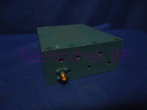 RF microwave band pass filter 700 MHz CF/  153 MHz BW/ power  20 Watt / data