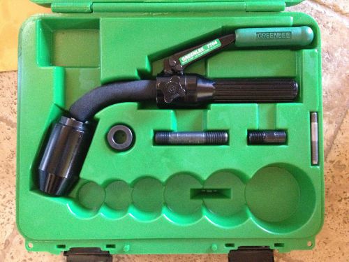 Greenlee 7704sb quick draw flex hydraulic punch driver and kit for sale