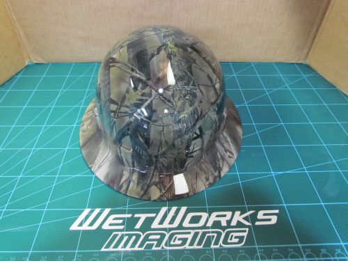 custom hydro dipped hard hats, TRUE TIMBER XD MINI 3 CAMO full brim OSHA app