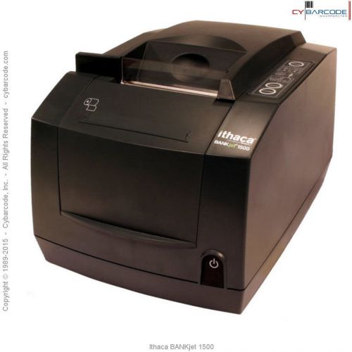 Ithaca BANKjet 1500 Receipt Printer with One Year Warranty