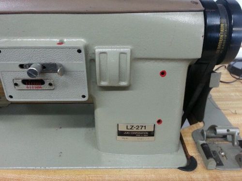 Juki lz-271 industrial zig-zag embroidery sewing machine for sale