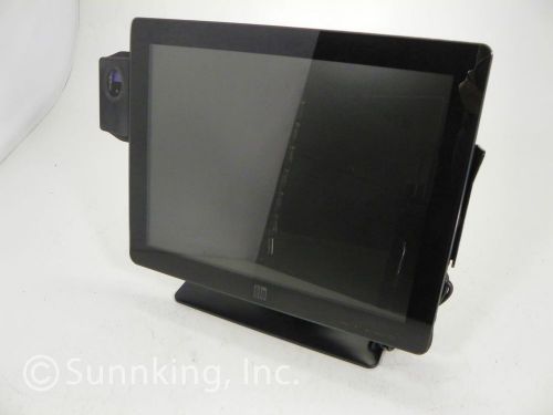 Elo ET1517L 15&#034; Touch Screen Monitor Display w/ Magnetic Stripe POS Card Reader