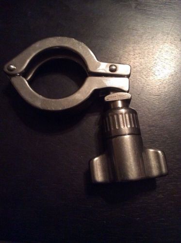 Rubber fab, half turn sanitary clamp, smart clamp 1&#034;-1.5&#034; for sale