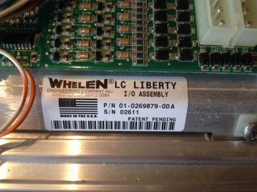 Whelen Liberty I/O board with wiring harness