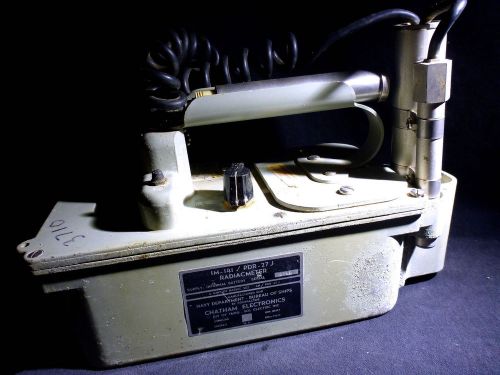 Military WWII CY-2312 PRD-27J Vintage Geiger Counter Radiac Set Test Equipment