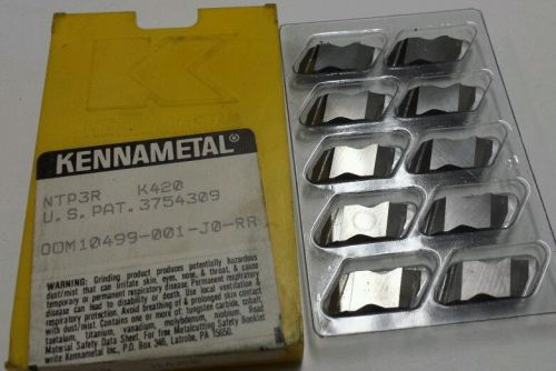 NTP3R K420 Kennametal Carbide inserts (1 package of 10)