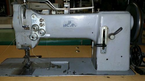 Adler  67-273/HU double needles walking foot sewing machine