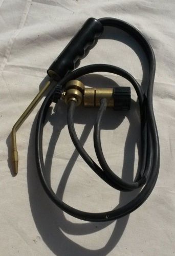 Bernzomatic Torch head with Hose  Brass Tip  and connectors