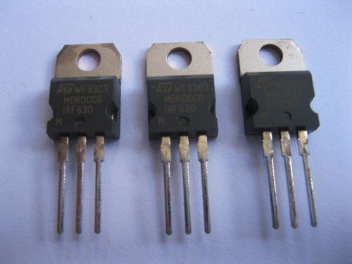 5 pcs N-Channel Power Mosfet IRF630 TO-220