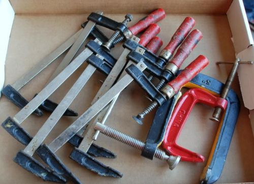 Lot of Assorted CLAMPS #250