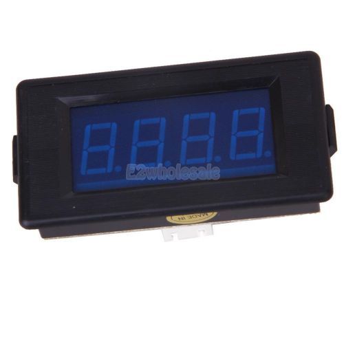 20v 3  1/2  blue led digital volt voltage panel meter voltmeter dc 6-15.5v for sale
