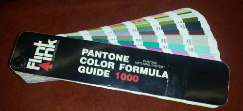 Pantone color guide 1000