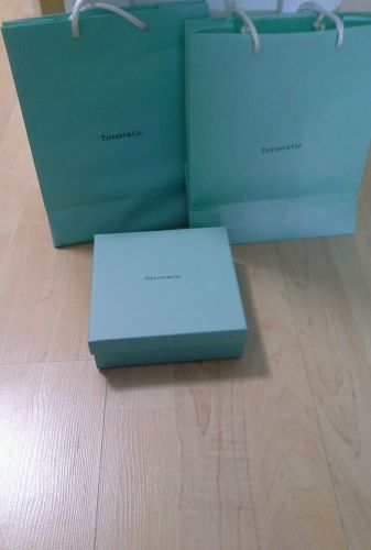 Tiffany &amp; Co. empty Blue Gift Box and Bags