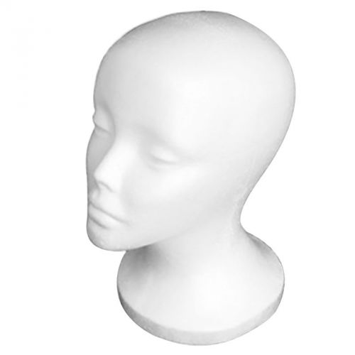 Mannequin Foam Manikin Head Model Wig Glasses Hat Display Styrofoam 1PC