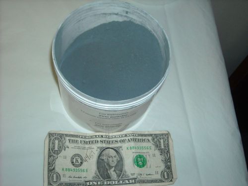 3.3 pounds of 99.4% superfine mesh zinc powder