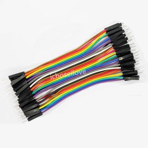 Male to Male 10cm Dupont Connector Wire Cable 2.54mm 1P-1P 40P For Arduino