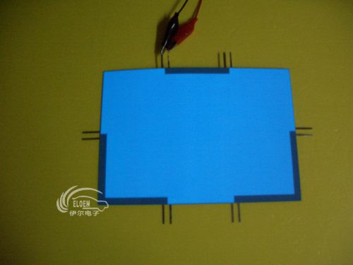 A5(210*148mm) diy blue cuttable el panel sheet/pad/back light/display/backlight for sale