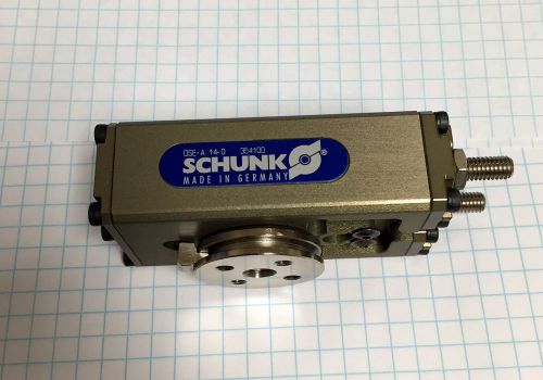 Schunk OSE-A 14-0 Pneumatic Rotary Actuator. Hydralically Dampened