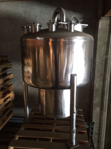 140 gallon stainless steel tank for brewing, gourmet food, cosmetics for sale