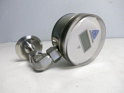 Anderson sanitary digital temperature gauge thermometer 2&#034; triclamp mh 60 a12 for sale