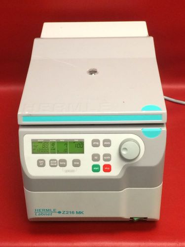 HERMLE LABNET Z216 MK Centrifuge 12000RPM w/44 position rotor **USED**
