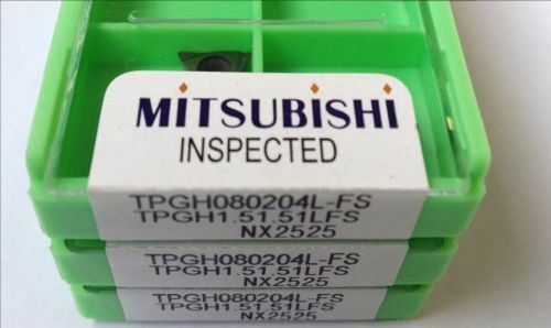 NEW in box MITSUBISHI TPGH080204L-FS NX2525 TPGH1.51.  Carbide Inserts 10PCS/Box