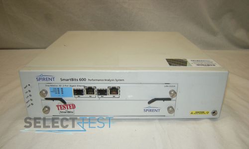 Spirent smartbits 600 mainframe with lan-3320a for sale
