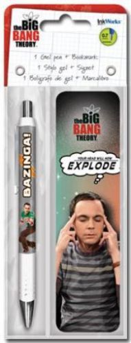 The Big Bang Theory Ink Pen &amp; Bookmark Set