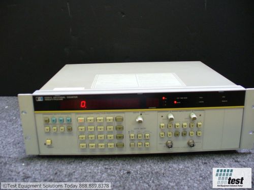 Agilent hp 5335a universal counter, 200 mhz w/ 010,040  id #24308 test for sale
