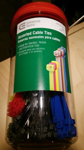 Commercial Electric 9 in 1 Cable Tie Assortment Pack