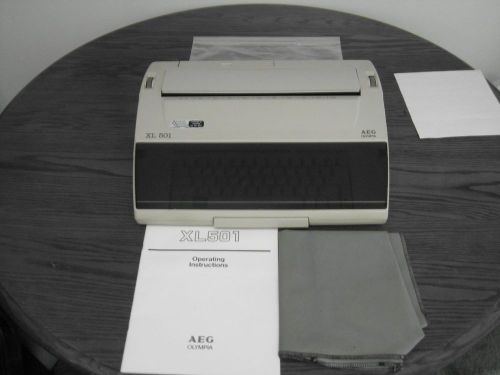 AEG Olympia XL 501 Typewriter