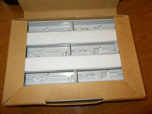 Qty 1: 3 Ring 1&#034; White Metal Binder RS3 fits Master Products Catalog Rack