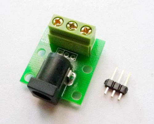 ADAPTER - DC Power Jack 2.5 mm Breakout to PIN HEADER &amp; TERMINAL