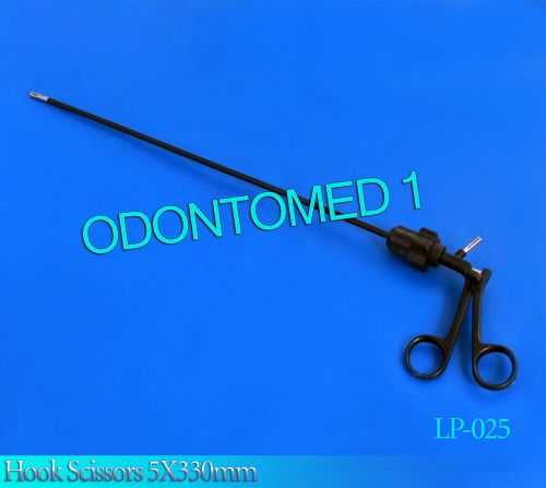 Hook Scissors 5X330mm Laparoscopic Scissor Laparoscopy ODM-LP-025