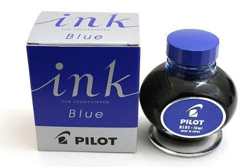 Pilot fountain pen ink blue 70m l (japan import)
