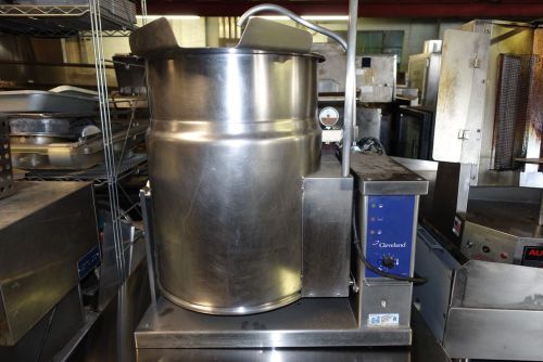 Cleveland 30qt gas steam kettle for sale