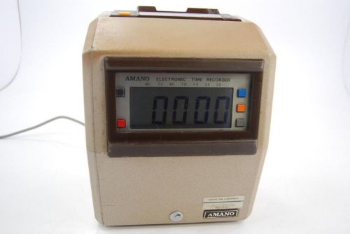 Amano Electronic Time Recorder DX7200