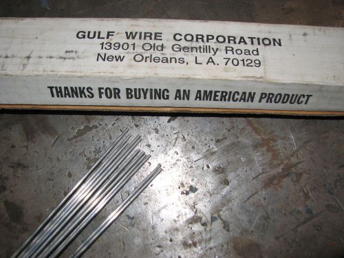 Gulf wire co american made alloy 5356 tig aluminum filler rod 3/32 x 36 1lb for sale