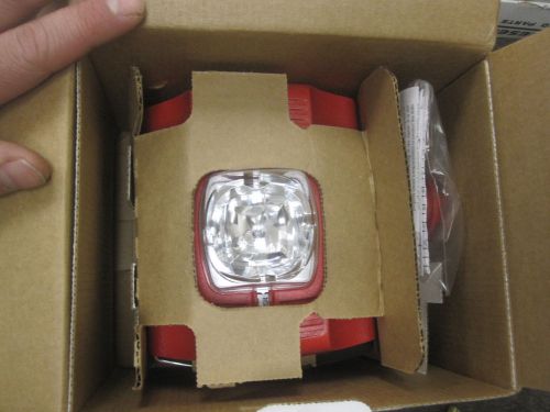New system sensor p2rhk-120 outdoor h/s wall 2-wire red for sale
