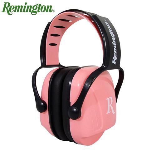 Remington Pink Womens Ear Muffs Hearing Protection Shooting NR22
