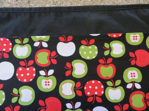 Polka Dot Apples 3 Pocket/Waist/Waitress apron