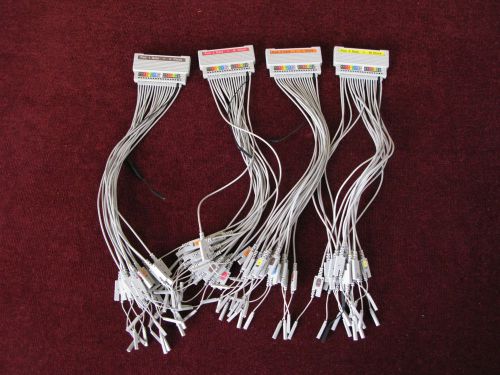 Agilent HP E5383A 01650-61608 40 pin Logic Analyzer Probe (All 4 pods! )