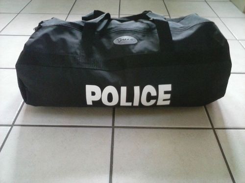 Galls &#034;POLICE&#034; Barrel Bag -- Black