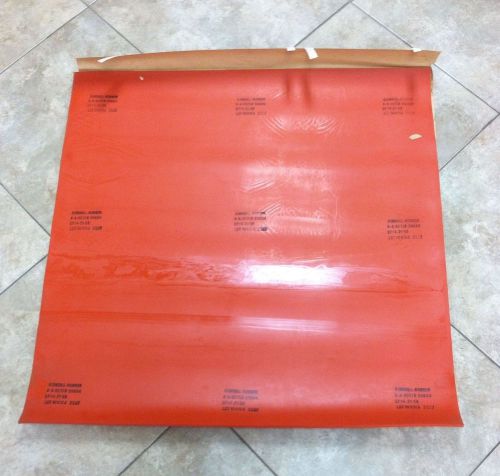 KIRKHILL AA55759-080D4 RUBBER SHEET 36&#034; X 36&#034; 0.250&#034; THICK