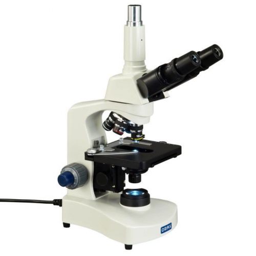 Omax 40x-2500x siedentopf trinocular compound microscope with led light for sale