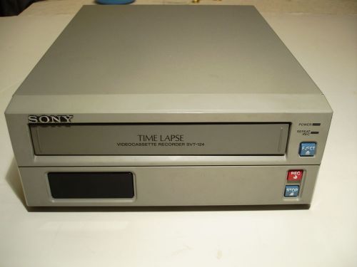 Sony time lapse video cassette recorder svt-124 security recorder for sale