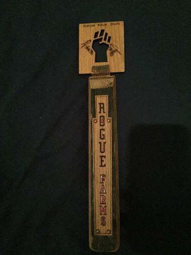 Rogue Farms - Grow Your Own - Wooden Beer Tap Handle