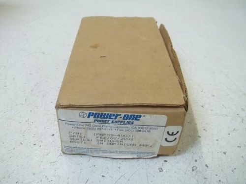 POWER-ONE MAP55-4003 POWER SUPPLY *NEW IN A BOX*